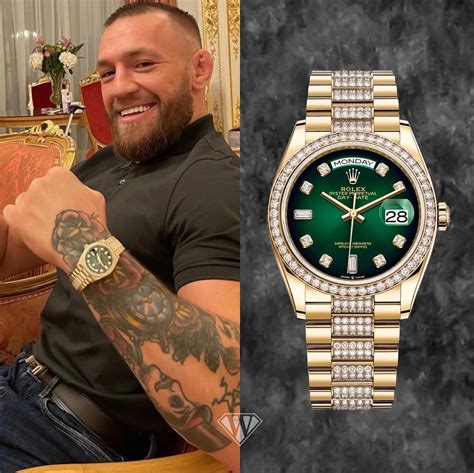 mcgregor rolex watch|conor mcgregor suit and rolex.